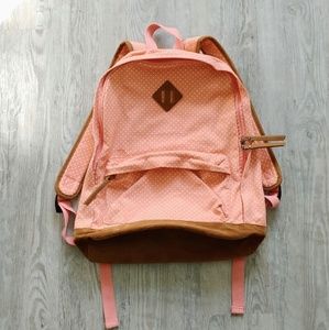 Candie's Backpack in Pink Polka Dots